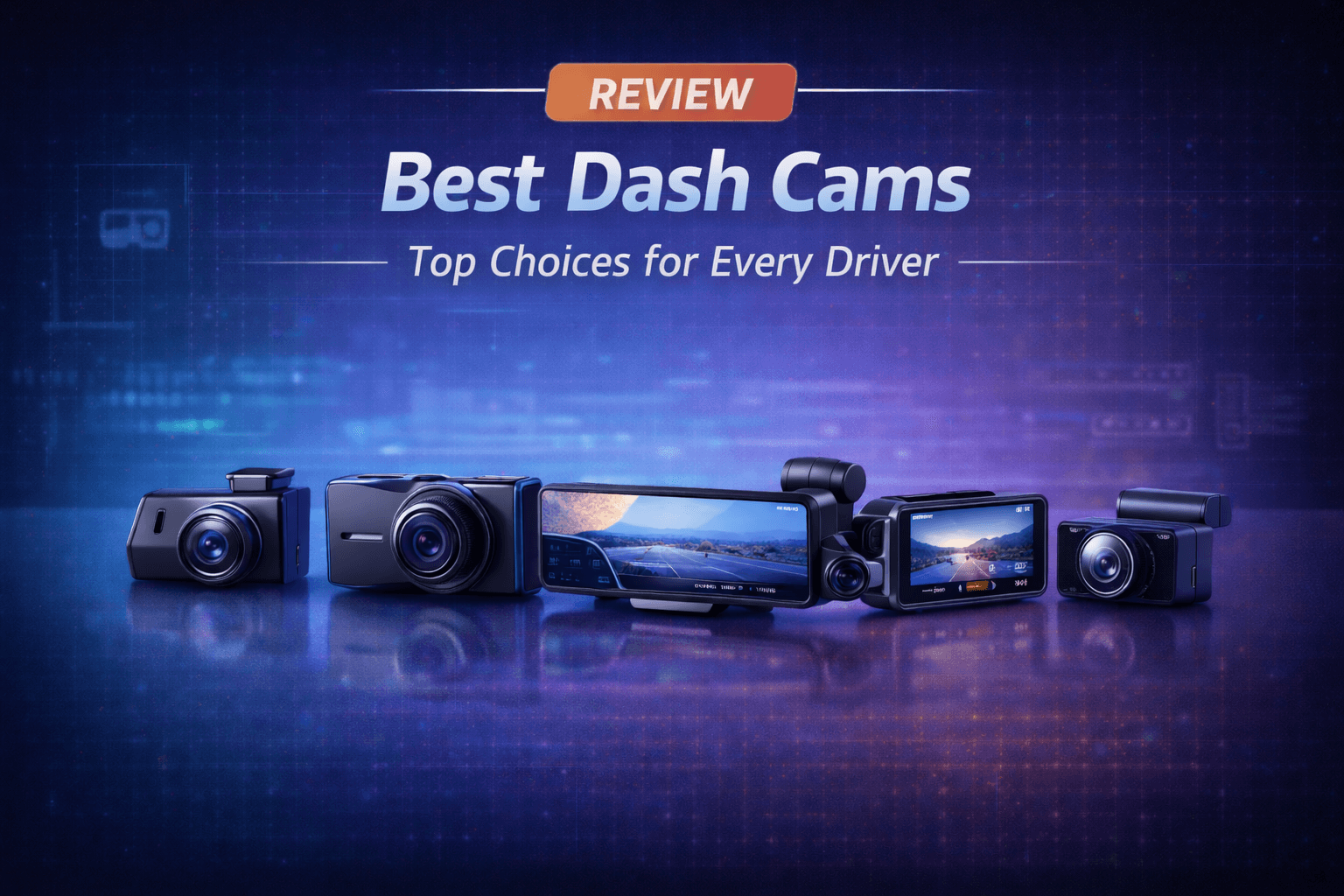 Best dash cam 2026 4K front and rear recording