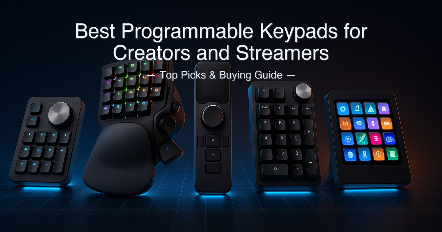 Programmable Keypad Tablet Best Programmable Keypads For Creators And Streamers — Best