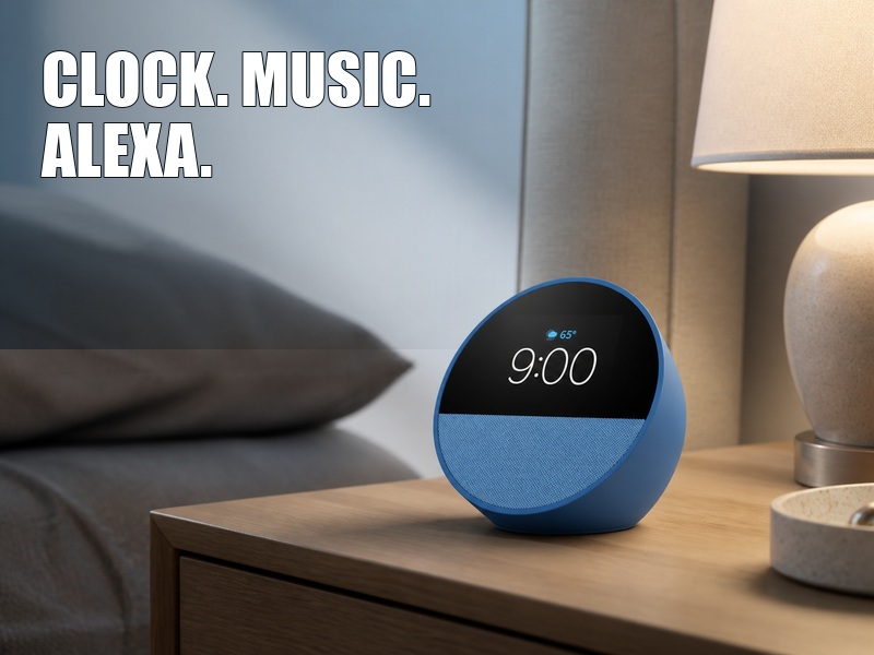 Amazon Echo Spot - Ocean Blue