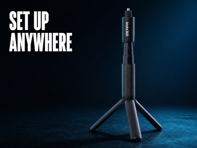 Insta360 2-in-1 Invisible Selfie Stick + Tripod