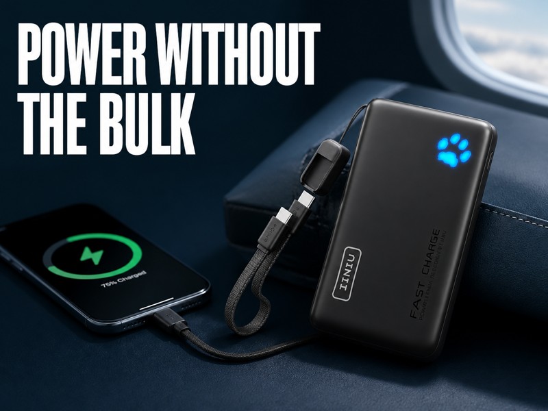INIU 10,000mAh 45W Power Bank